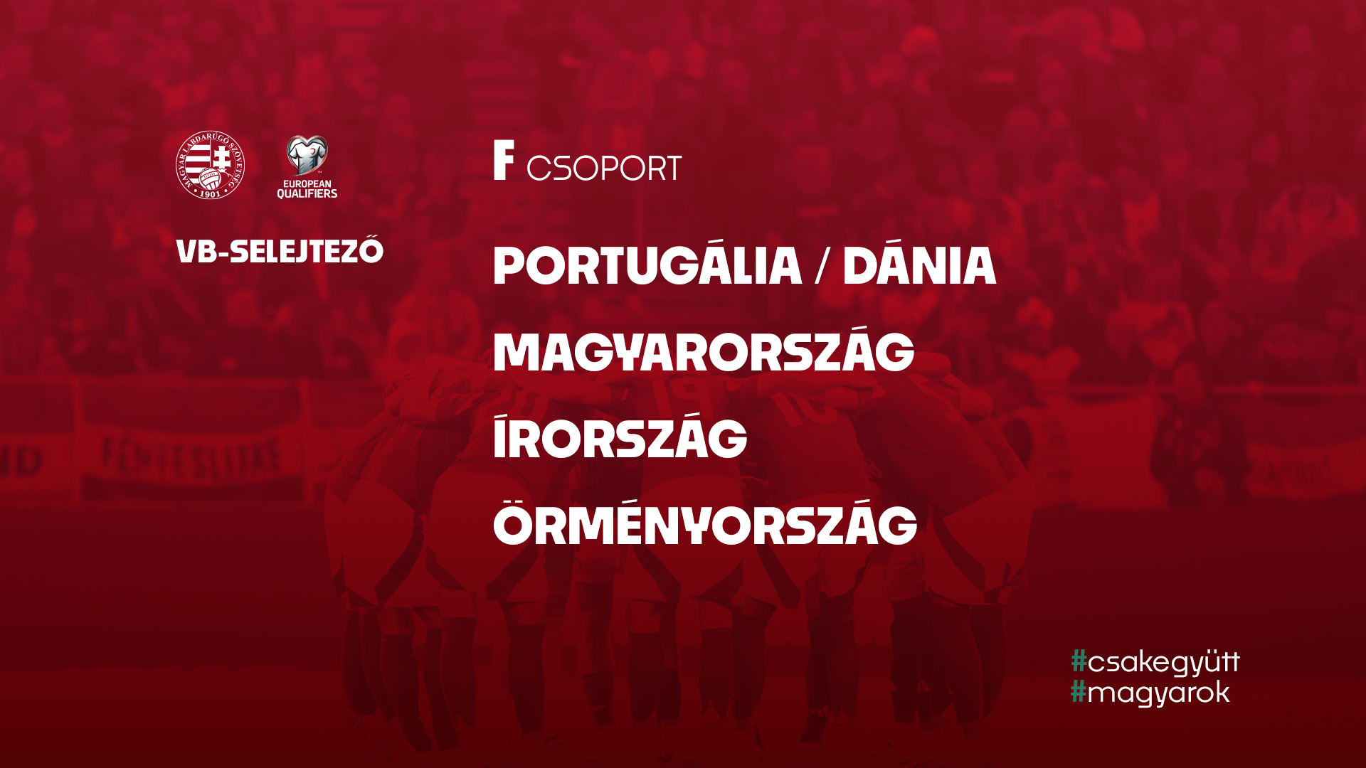 Vb-selejtező – A portugál-dán csata győztese, Írország és Örményország vár a magyarokra