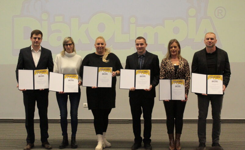 Sarusi-Kis Attila munkáját díjazták a diáksportért tett kiemelkedő munkájáért