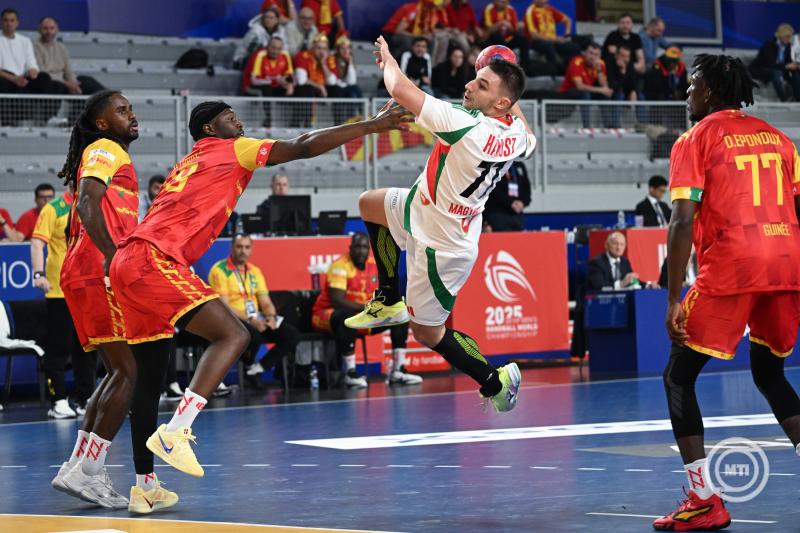 Guinea legyőzésével középdöntőben a magyar válogatott