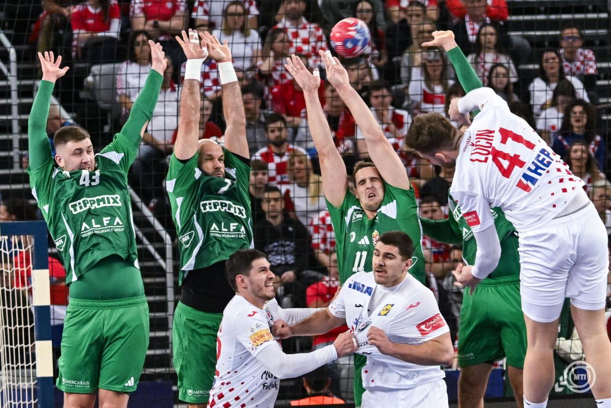 Vereség a horvátoktól a negyeddöntőben