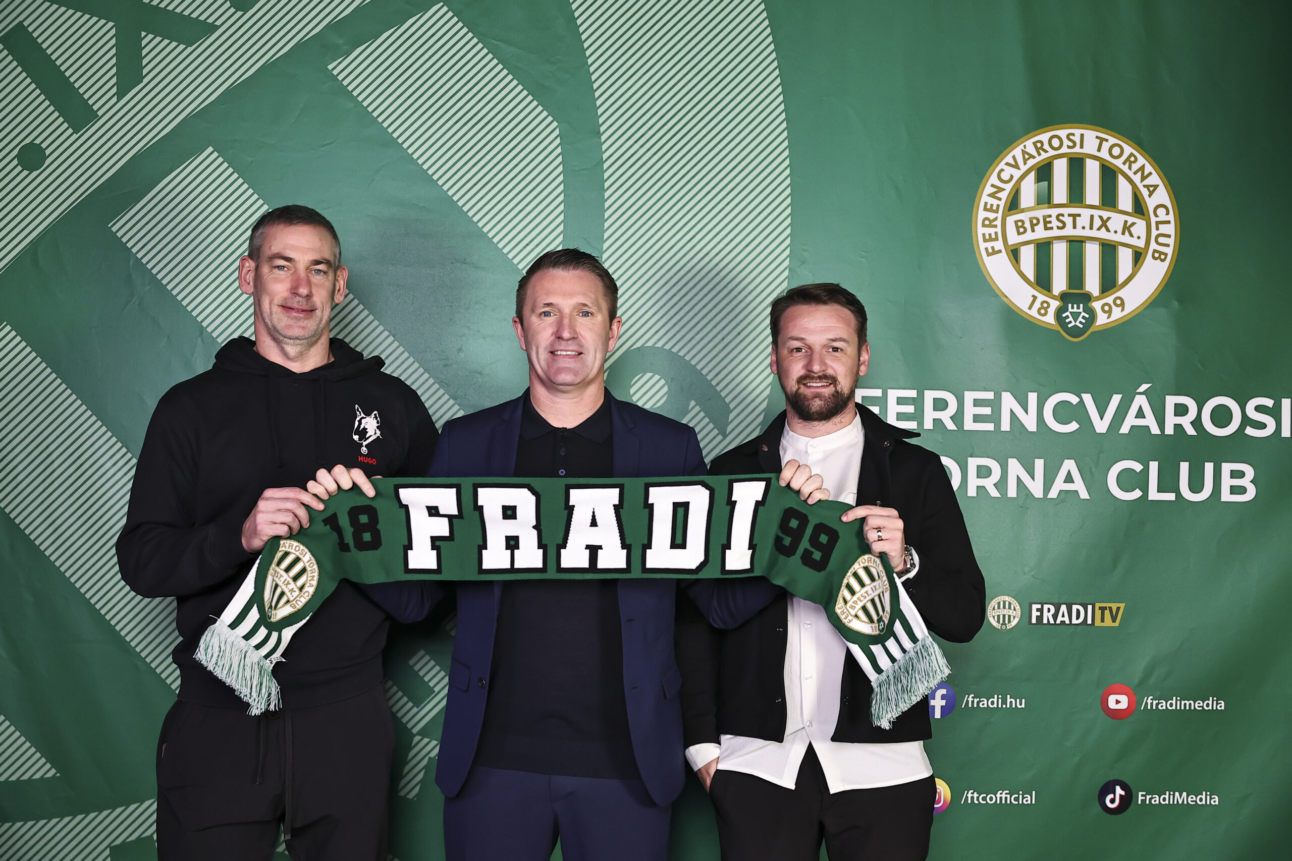 Robbie Keane a Fradi vezetőedzője