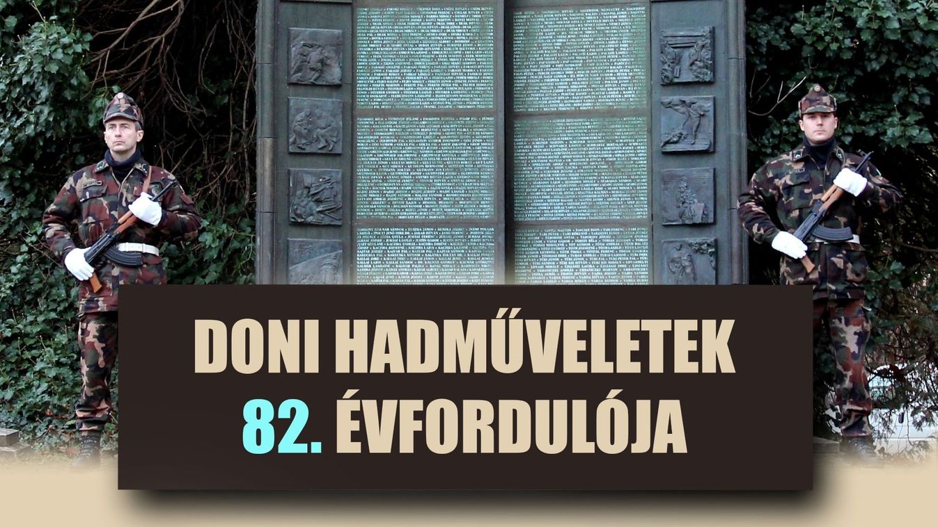 Megemlékezés a doni hadműveletek 82. évfordulóján