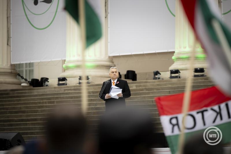 Március 15. – Orbán Viktor: uniót, de Ukrajna nélkül