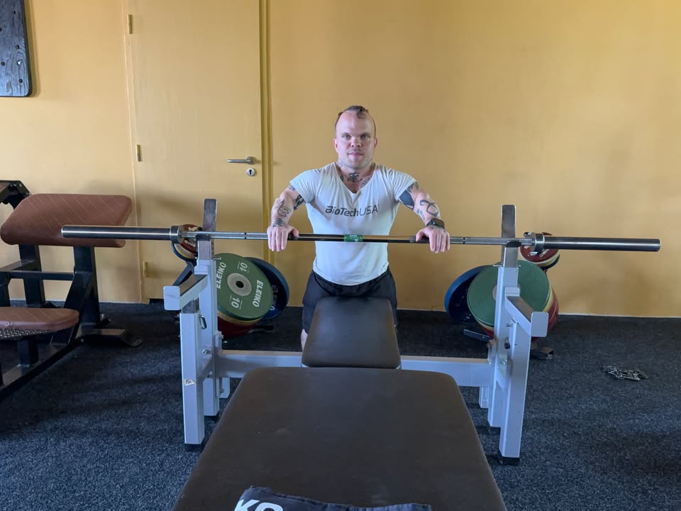 Sztanó György parafekvenyomó Csongrádon folytatja felkészülését a világbajnokságra