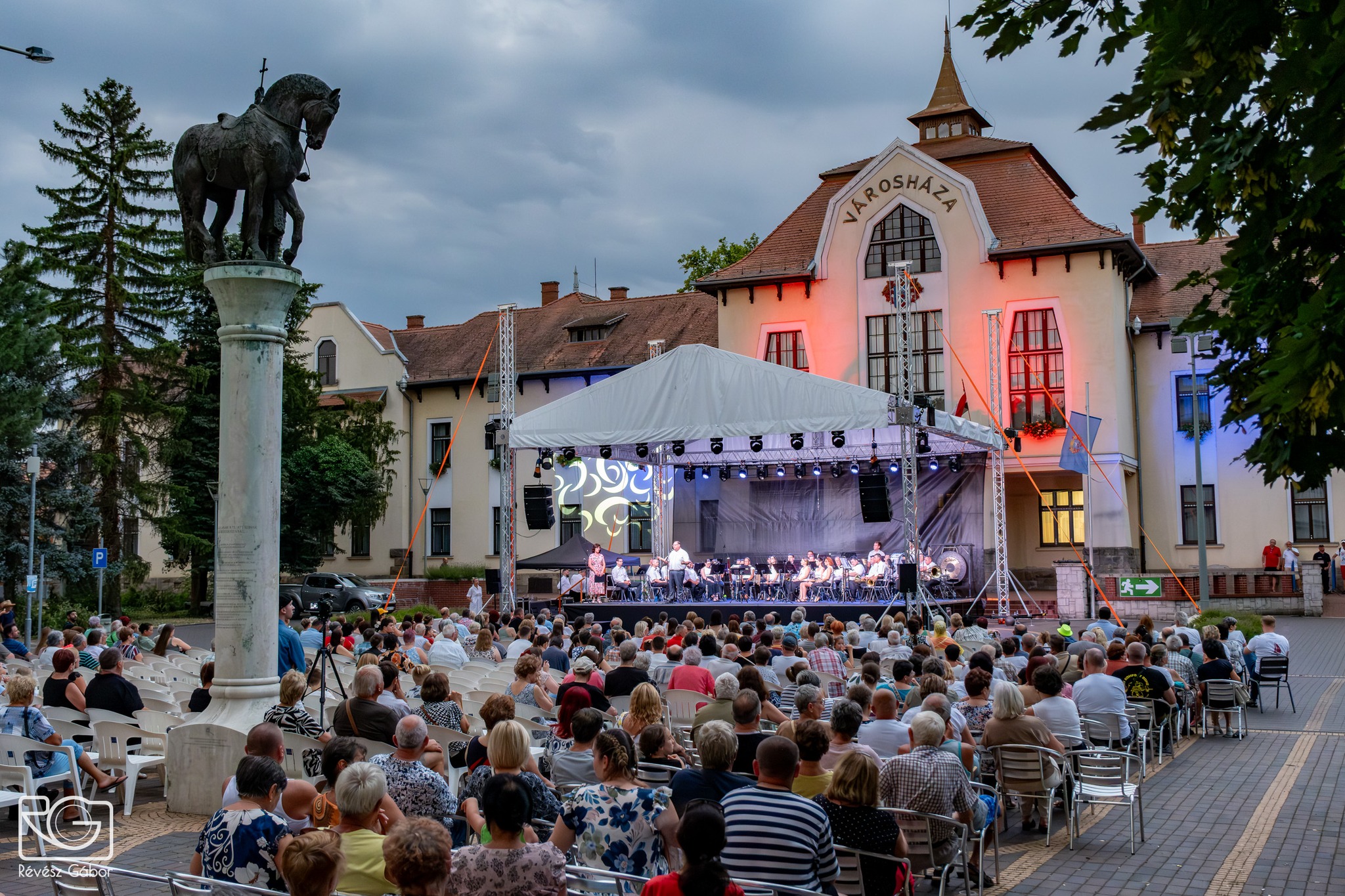 A fúvószenekar nyitotta  meg a Csongrádi Napok rendezvénysorozatát